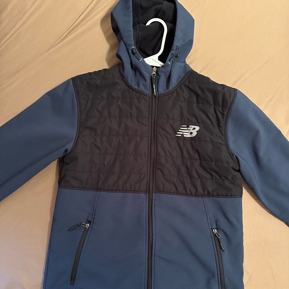 New Balance Men’s Blue and Black Jacket